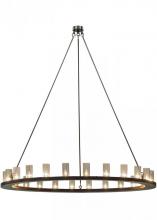 Meyda Blue 150361 - 72" Wide Loxley 24 LT Chandelier