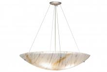 Meyda Blue 151639 - 30"W Metro Fusion Ramoscelli Inverted Pendant