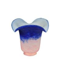 Meyda Blue 16738 - 5.5"W Fluted Pink and Blue Shade