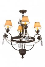 Meyda Blue 167827 - 26"W Antonia 4 LT Chandelier