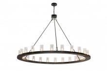 Meyda Blue 169898 - 72"W Loxley 24 LT Chandelier