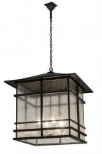 Meyda Blue 174259 - 30"Sq Tea House Lantern Pendant