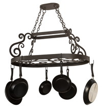 Meyda Blue 197433 - 38" Long Neo Pot Rack