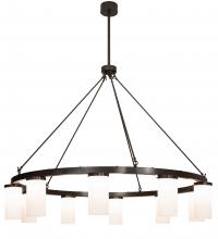 Meyda Blue 218453 - 76" Wide Loxley Needham 10 Light Chandelier