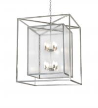 Meyda Blue 226415 - 34" Square Kitzi Box Pendant