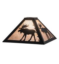 Meyda Blue 27207 - 12" Square Moose Shade