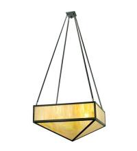 Meyda Blue 28673 - 30"Sq Mission Prime Inverted Pendant