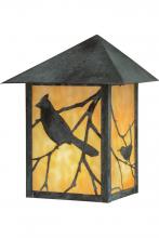 Meyda Blue 41862 - 9"W Seneca Song Bird Wall Sconce