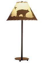 Meyda Blue 48465 - 29"H Bear in the Woods Table Lamp