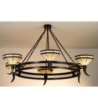 Meyda Blue 72557 - 72" Wide Topridge 6 Light Chandelier