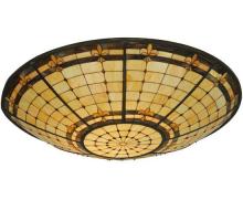 Meyda Blue 81546 - 48"W Fleur-de-Lite Shade