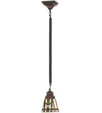 Meyda Blue 82429 - 5"Sq Prairie Wheat Mini Pendant