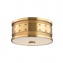 Hudson Valley Orange 2202-AGB - Gaines Flush Mount