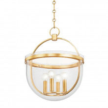 Hudson Valley Orange 3321-VGL - 4 LIGHT LANTERN