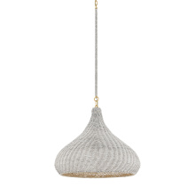 Hudson Valley Orange 4820-AGB - HAMPSTEAD Pendant