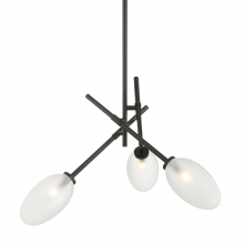 Hudson Valley Orange 5031-BBR - 3 LIGHT CHANDELIER