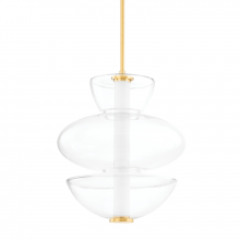 Hudson Valley Orange 5319-AGB - 1 LIGHT PENDANT