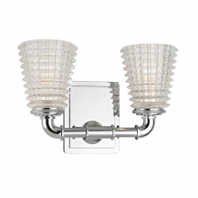 Hudson Valley Orange 6222-PC - 2 LIGHT BATH BRACKET
