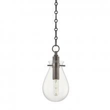 Hudson Valley Orange BKO101-OB - 1 LIGHT SMALL PENDANT