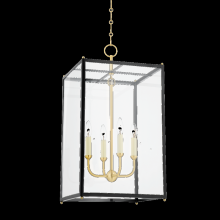 Hudson Valley Orange MDS1201-AGB/DBL - 4 LIGHT LANTERN
