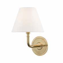 Hudson Valley Orange MDS600-AGB - 1 LIGHT WALL SCONCE