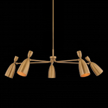 Troy Orange F4050-PBR - Spade Chandelier