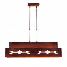 Avalanche Ranch Lighting A45985-02 - Ridgeview Kitchen Island Light - Del Rio - Rust Patina Finish