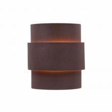 Avalanche Ranch Lighting A56101-27 - Northridge Sconce Small - Rustic Plain - Rustic Brown Finish