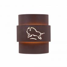 Avalanche Ranch Lighting A56139-27 - Northridge Sconce Small - Bison - Rustic Brown Finish