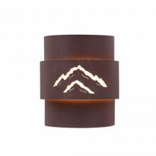 Avalanche Ranch Lighting A56141-27 - Northridge Sconce Small - Mountain - Rustic Brown Finish
