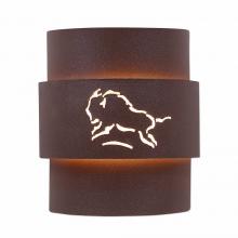Avalanche Ranch Lighting A56239-27 - Northridge Sconce Large - Bison - Rustic Brown Finish
