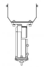 National Specialty Lighting Ltd. FL-ADM-15/30 - Universal Mount Bracket for 15/30W Fixture