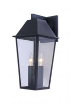 Artcraft AC8802BK - Winchester Collection 2-Light Exterior Wall Light, Black