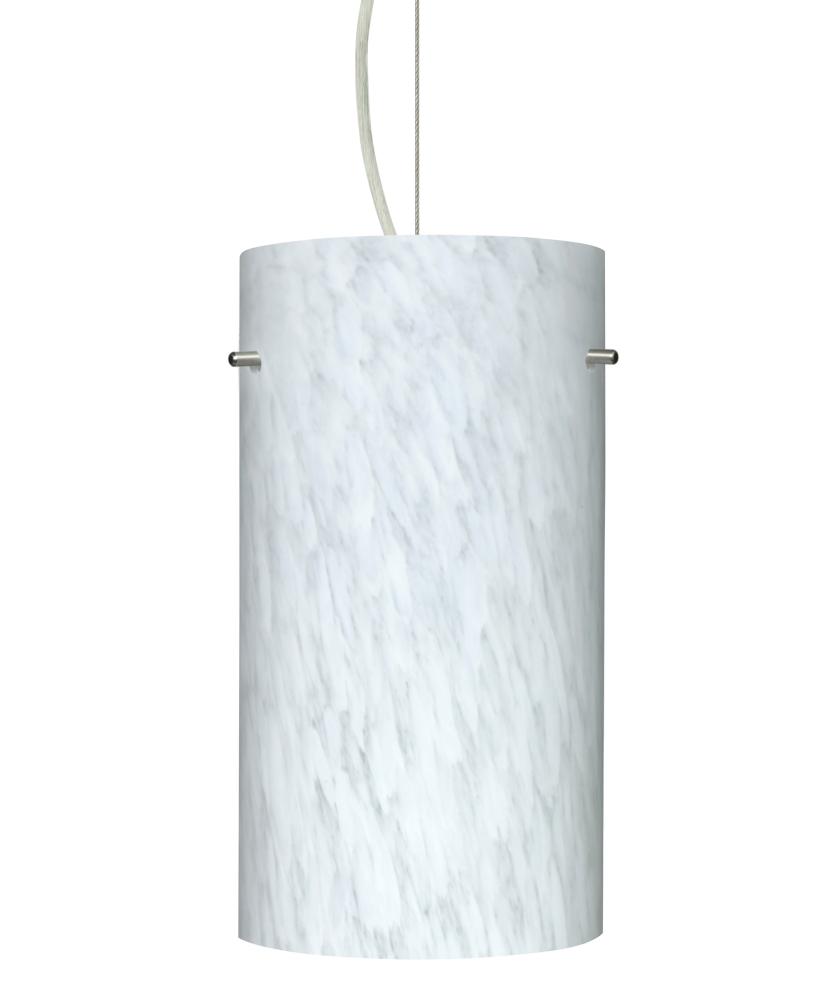 Besa Cable Pendant Stilo 12 Satin Nickel Carrera 1x150W Medium Base A21