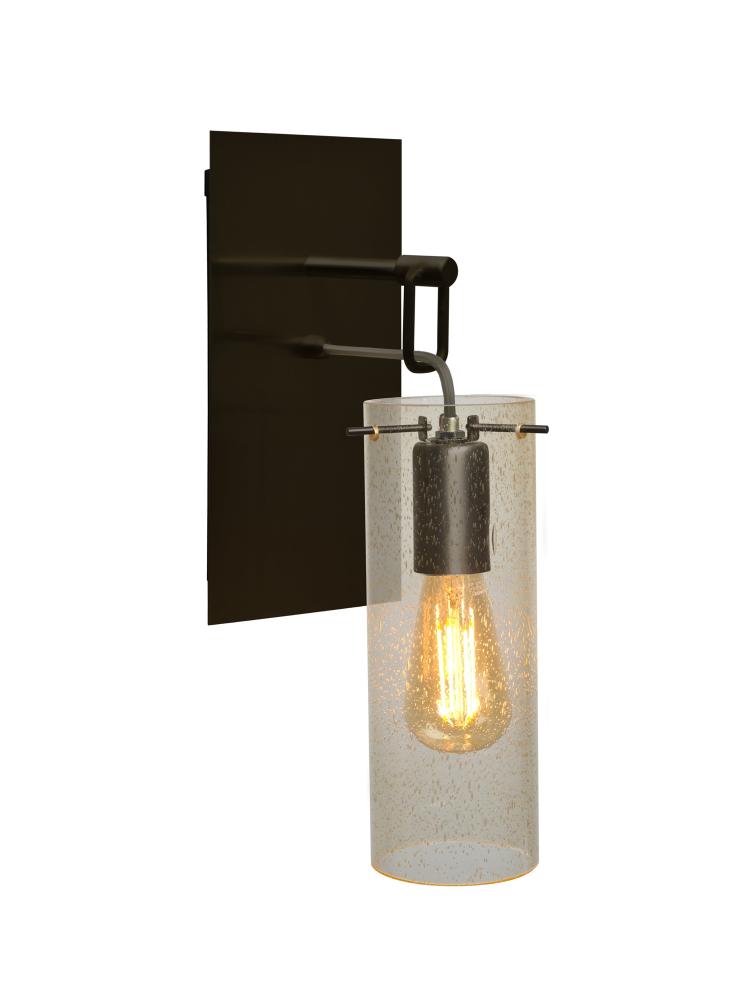 Besa Juni 10 Wall Pendant, Gold Bubble, Bronze Finish, 1x4W LED Filament