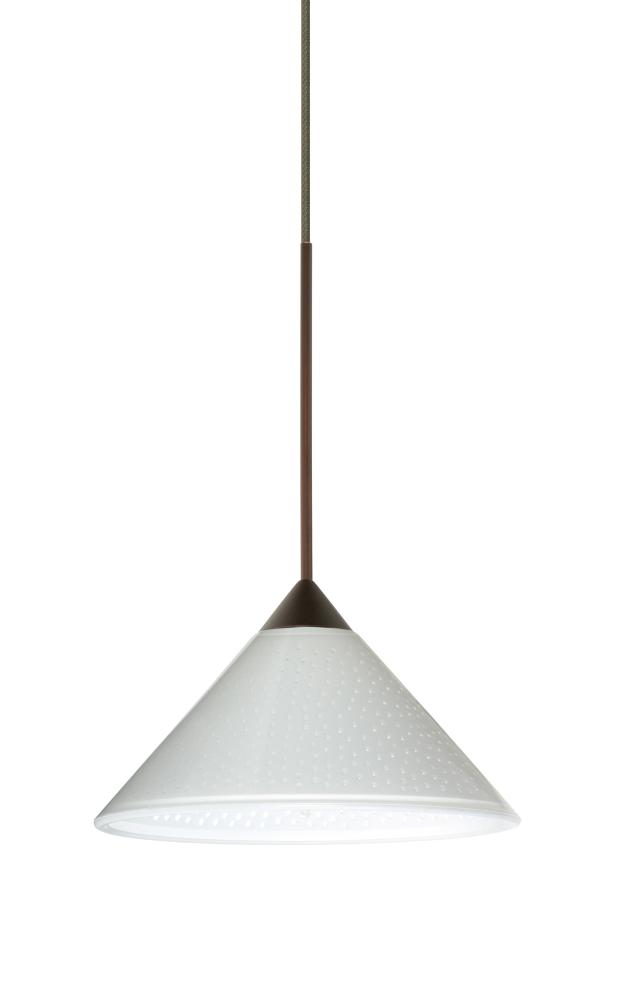 Besa Pendant Kona Bronze White Starpoint 1x5W LED