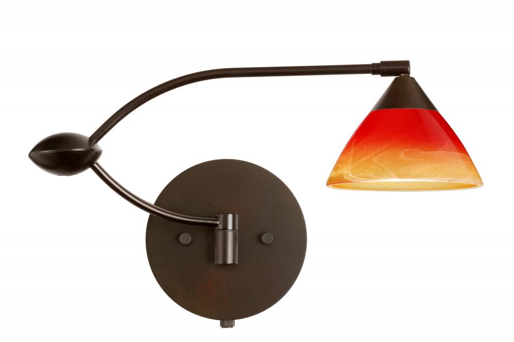 Besa Wall Domi Bronze Solare 1x50W Halogen Gy6.35