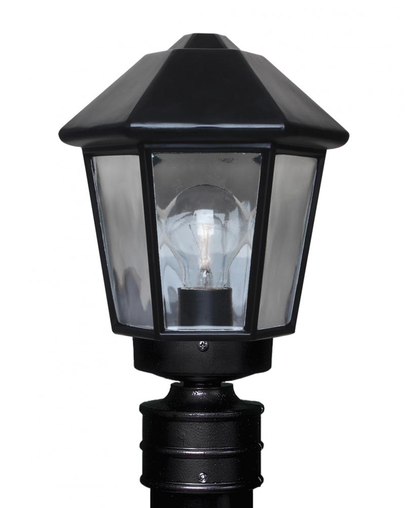 Costaluz 3272 Series Post Black 1x75W A19