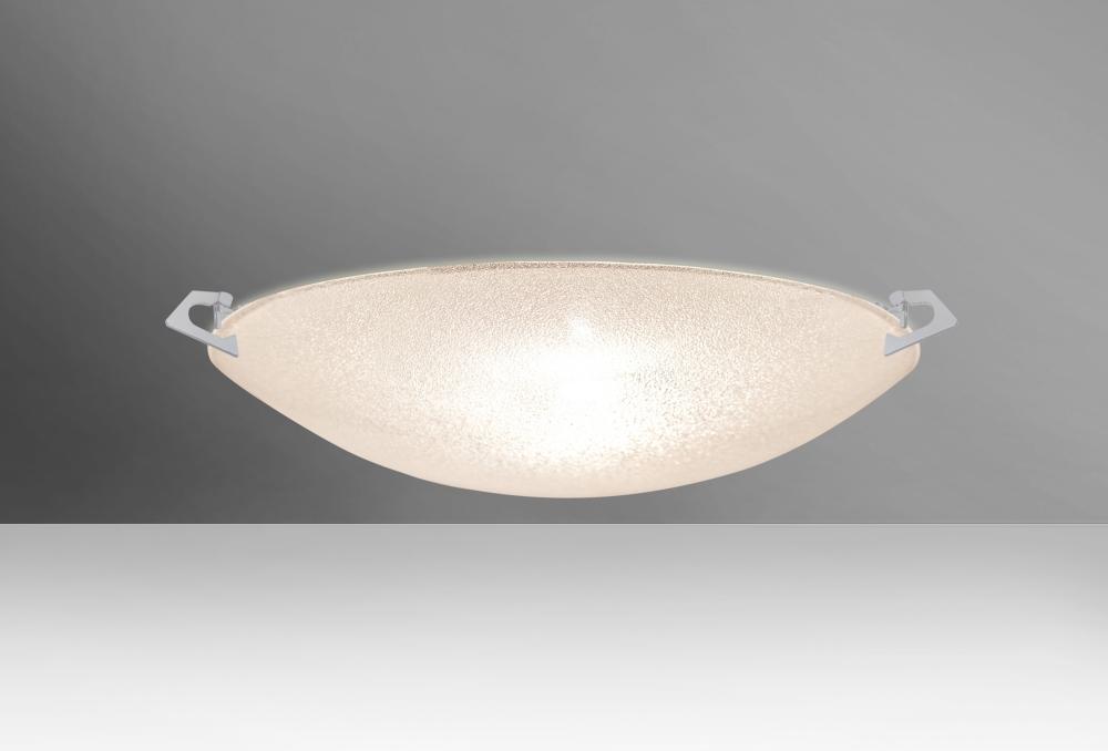 Besa Ceiling Sonya 17 Satin Nickel Glitter 2x11W LED