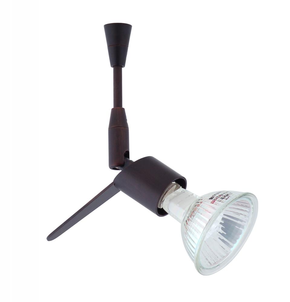 Besa Spotlight With 6" Stem Tipster Bronze 1x50W Halogen Mr16