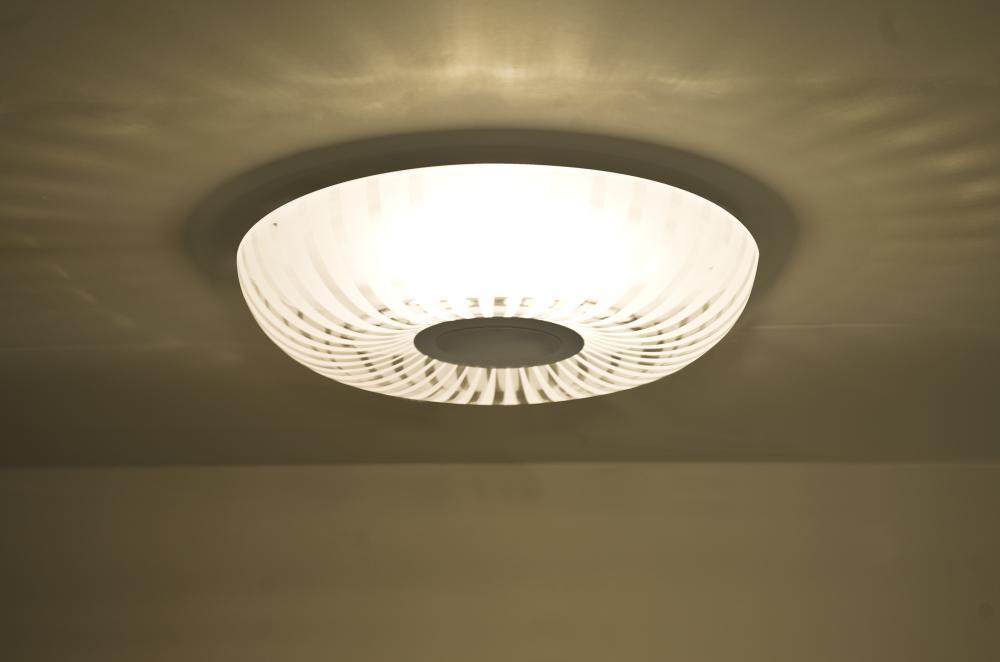 Besa, Spira 10 Ceiling, Clear, Satin Nickel, 1x10W LED