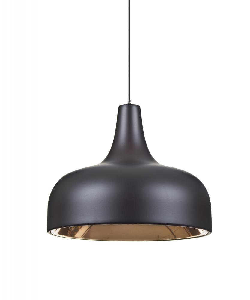 Besa, Persia Cord Pendant For Multiport Canopy, Bronze Finish, 1x9W LED