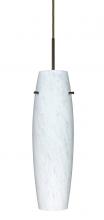 Besa Lighting 1JT-489719-LED-BR - Besa Suzi 14 Pendant Carrera Bronze 1x9W LED