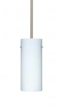 Besa Lighting 1TT-412307-SN - Besa Stilo 10 Stem Pendant Satin Nickel Opal Matte 1x100W Medium Base