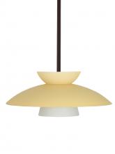 Besa Lighting 1TT-451397-BR - Besa Trilo 15 Stem Pendant Bronze Champagne 1x75W Medium Base