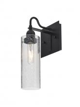 Besa Lighting 1WG-JUNI10CL-BK - Besa Juni 10 Wall, Clear Bubble, Black Finish, 1x60W Medium Base