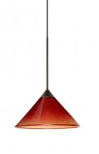 Besa Lighting 1XC-117681-BR - Besa Pendant Kona Bronze Sunset 1x50W Halogen