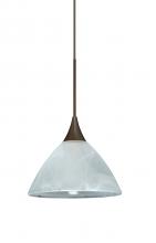 Besa Lighting 1XC-174352-BR - Besa Pendant Domi Bronze Marble 1x50W Halogen