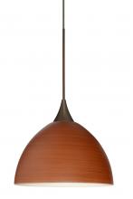 Besa Lighting 1XC-4679CH-BR - Besa Pendant Brella Bronze Cherry 1x50W Halogen