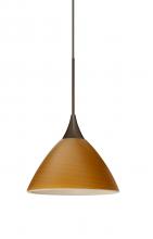 Besa Lighting 1XT-1743OK-BR - Besa Pendant Domi Bronze Oak 1x50W Halogen